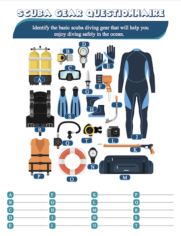 open water diver course final exam answers
